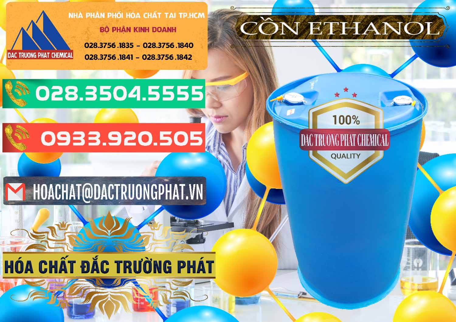 Nơi bán & cung ứng Cồn Ethanol - C2H5OH Thực Phẩm Food Grade Việt Nam - 0330 - Công ty kinh doanh - phân phối hóa chất tại TP.HCM - congtyhoachat.com.vn