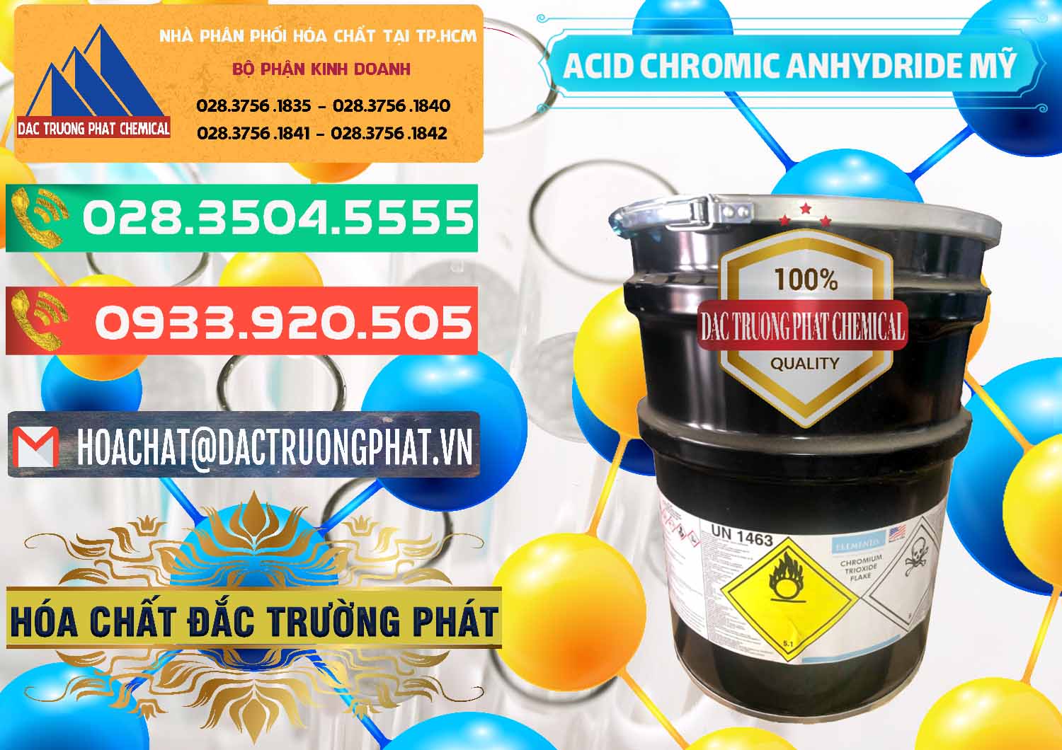 Cty bán - cung cấp Acid Chromic Anhydride - Cromic CRO3 USA Mỹ - 0364 - Nhà cung cấp _ nhập khẩu hóa chất tại TP.HCM - congtyhoachat.com.vn