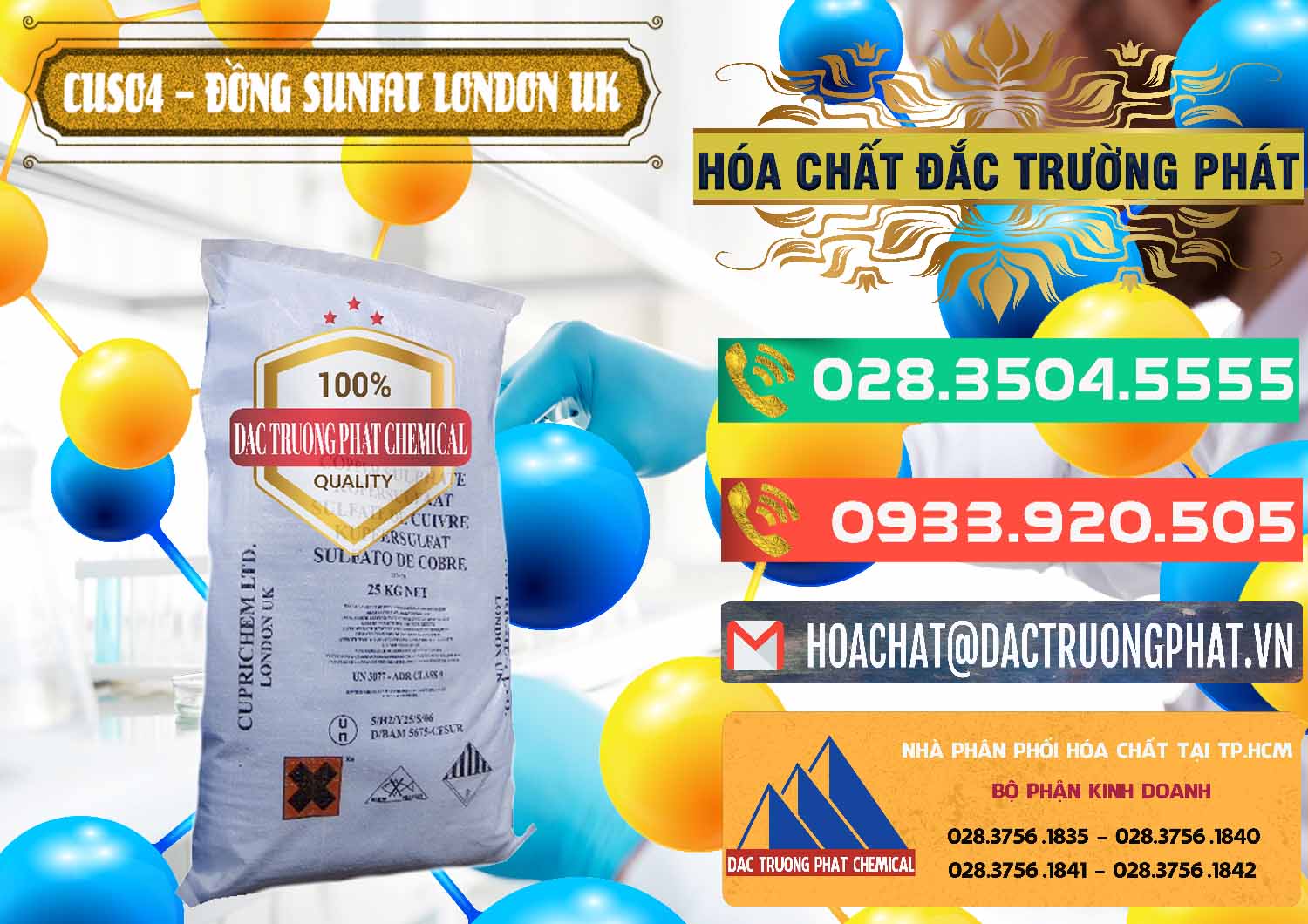 Chuyên kinh doanh và bán CuSO4 – Đồng Sunfat Anh Uk Kingdoms - 0478 - Cty kinh doanh - phân phối hóa chất tại TP.HCM - congtyhoachat.com.vn