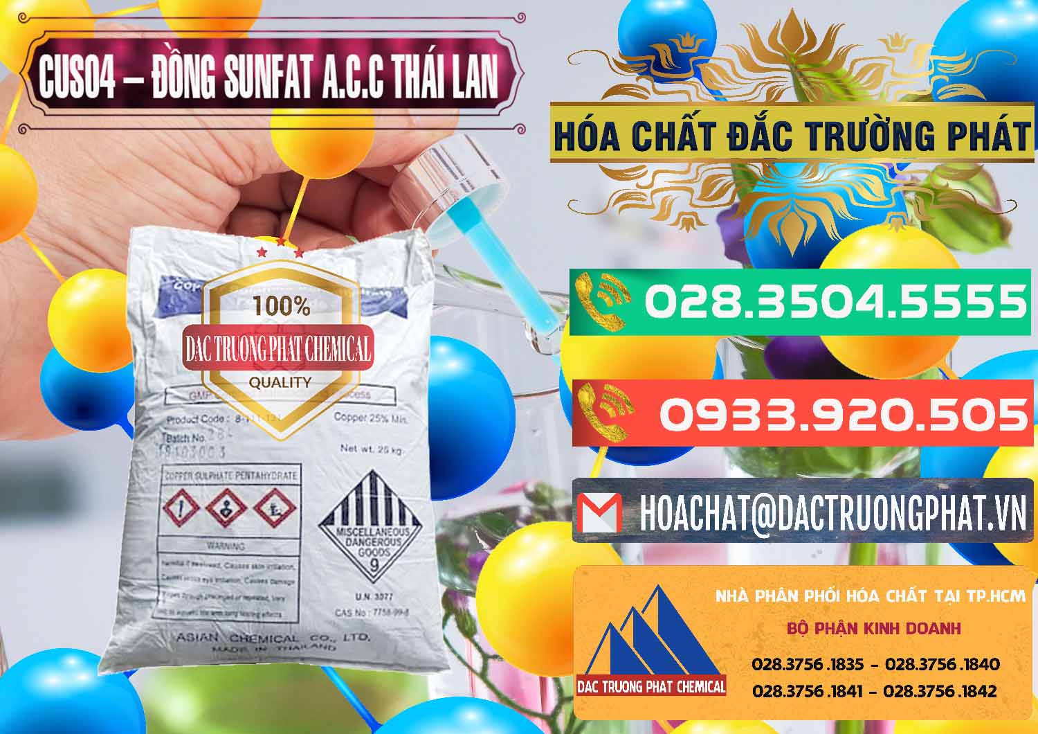 Cty chuyên phân phối _ bán CuSO4 – Đồng Sunfat A.C.C Thái Lan - 0249 - Công ty chuyên phân phối & nhập khẩu hóa chất tại TP.HCM - congtyhoachat.com.vn