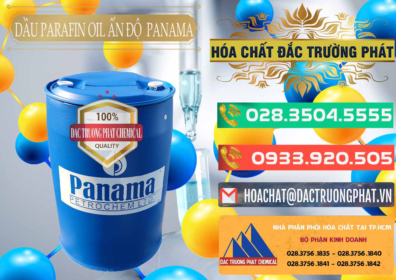 Bán ( phân phối ) Dầu Parafin Oil Panama Ấn Độ India - 0061 - Chuyên nhập khẩu & phân phối hóa chất tại TP.HCM - congtyhoachat.com.vn