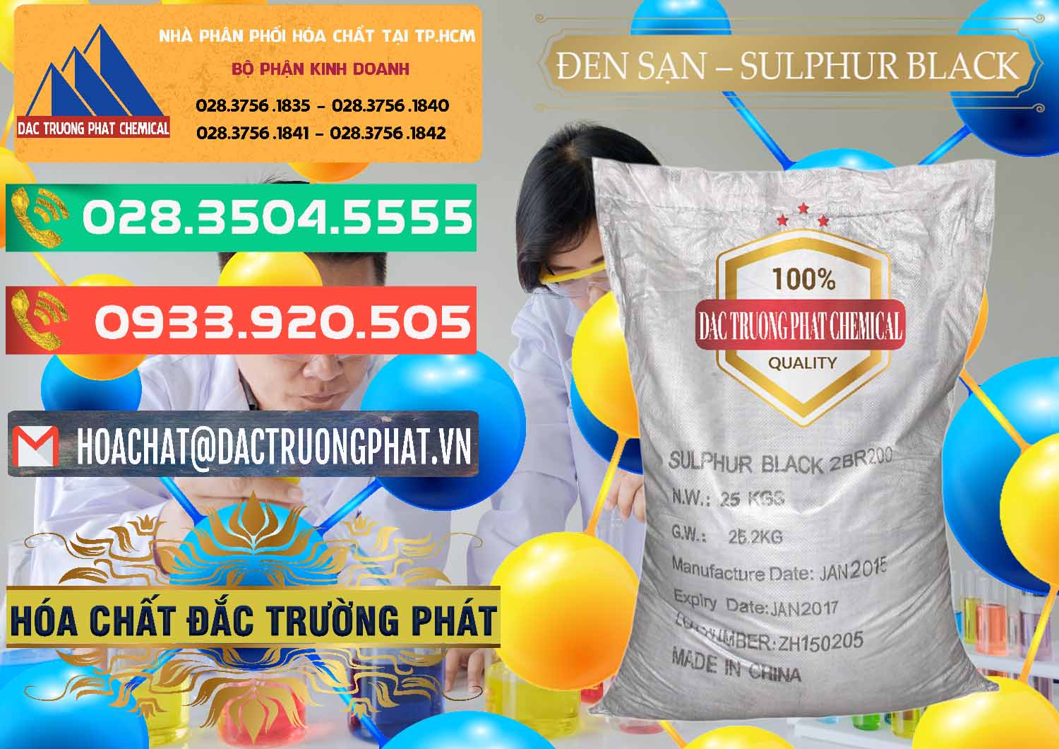 Nơi bán ( phân phối ) Đen Sạn – Sulphur Black Trung Quốc China - 0062 - Công ty chuyên nhập khẩu và cung cấp hóa chất tại TP.HCM - congtyhoachat.com.vn