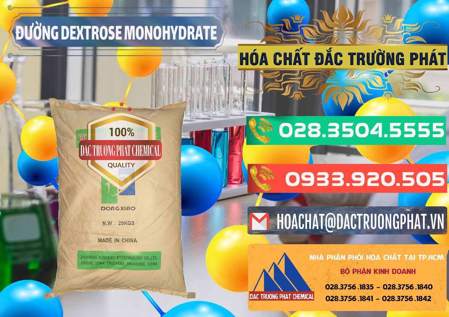 Đơn vị bán & phân phối Đường Dextrose Monohydrate Food Grade Dongxiao Trung Quốc China - 0063 - Nơi chuyên nhập khẩu và cung cấp hóa chất tại TP.HCM - congtyhoachat.com.vn