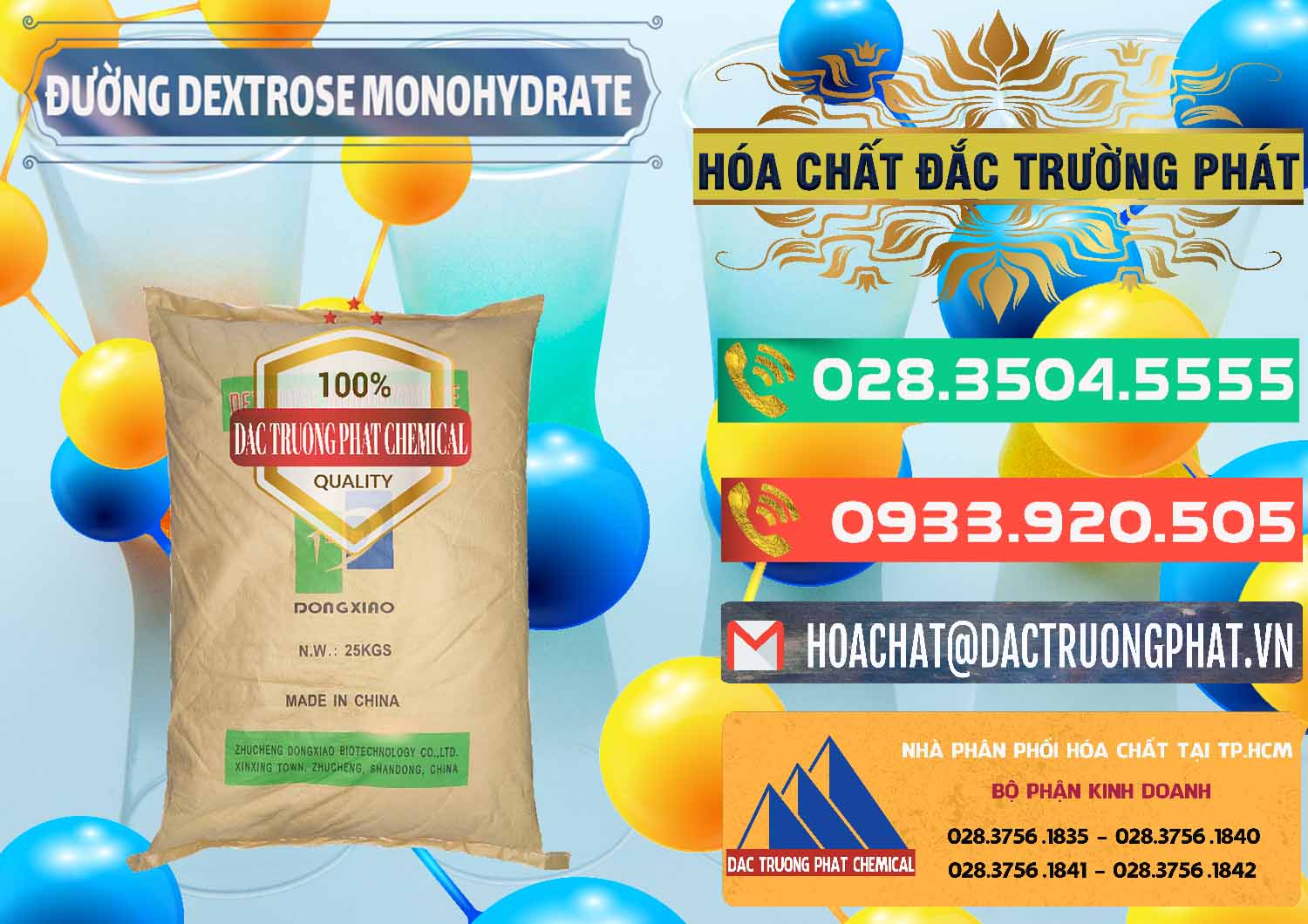 Đơn vị chuyên bán và cung cấp Đường Dextrose Monohydrate Food Grade Dongxiao Trung Quốc China - 0063 - Phân phối _ nhập khẩu hóa chất tại TP.HCM - congtyhoachat.com.vn