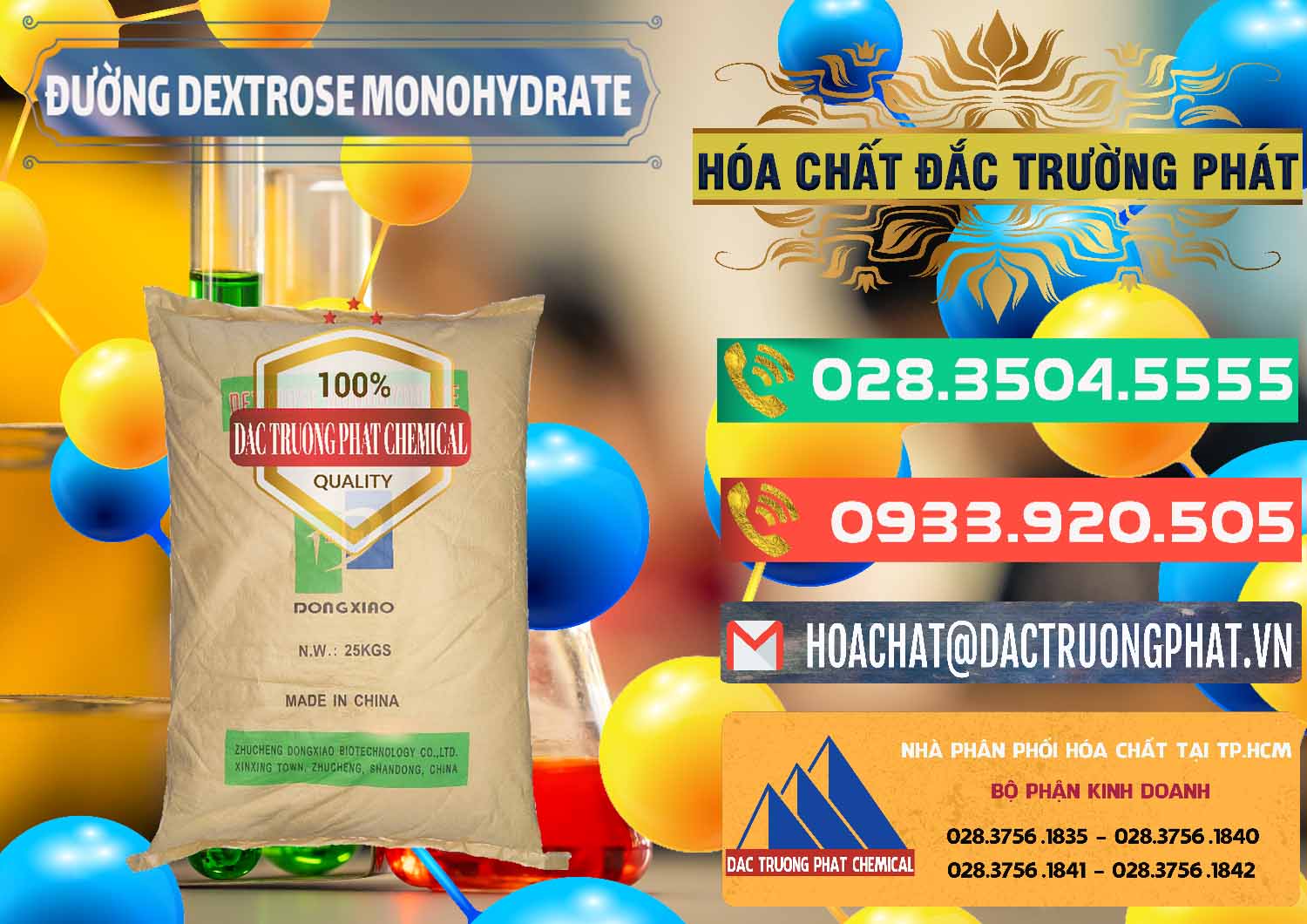 Công ty bán & phân phối Đường Dextrose Monohydrate Food Grade Dongxiao Trung Quốc China - 0063 - Cty nhập khẩu & cung cấp hóa chất tại TP.HCM - congtyhoachat.com.vn