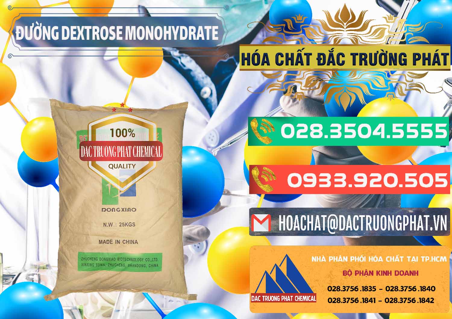 Công ty chuyên cung cấp & bán Đường Dextrose Monohydrate Food Grade Dongxiao Trung Quốc China - 0063 - Nơi nhập khẩu & phân phối hóa chất tại TP.HCM - congtyhoachat.com.vn