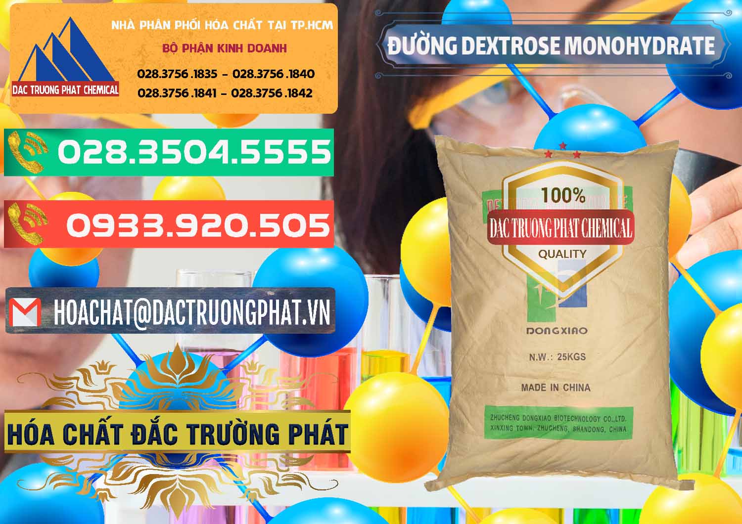 Công ty cung ứng _ bán Đường Dextrose Monohydrate Food Grade Dongxiao Trung Quốc China - 0063 - Đơn vị bán _ phân phối hóa chất tại TP.HCM - congtyhoachat.com.vn
