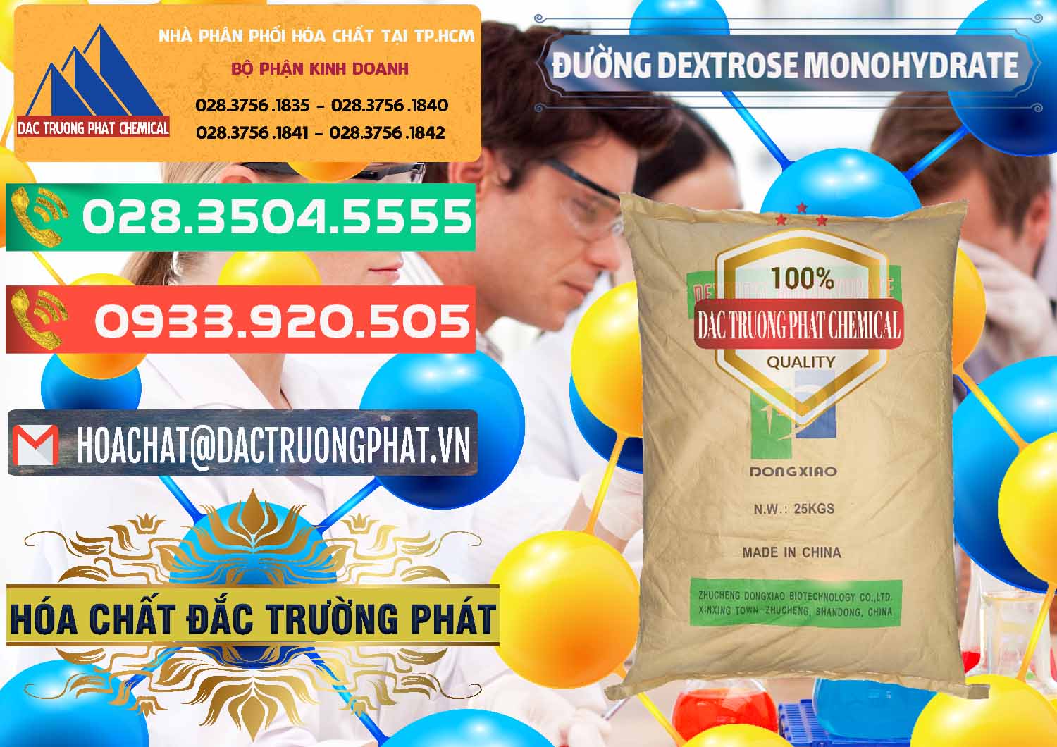 Nhà nhập khẩu và bán Đường Dextrose Monohydrate Food Grade Dongxiao Trung Quốc China - 0063 - Đơn vị cung ứng và phân phối hóa chất tại TP.HCM - congtyhoachat.com.vn