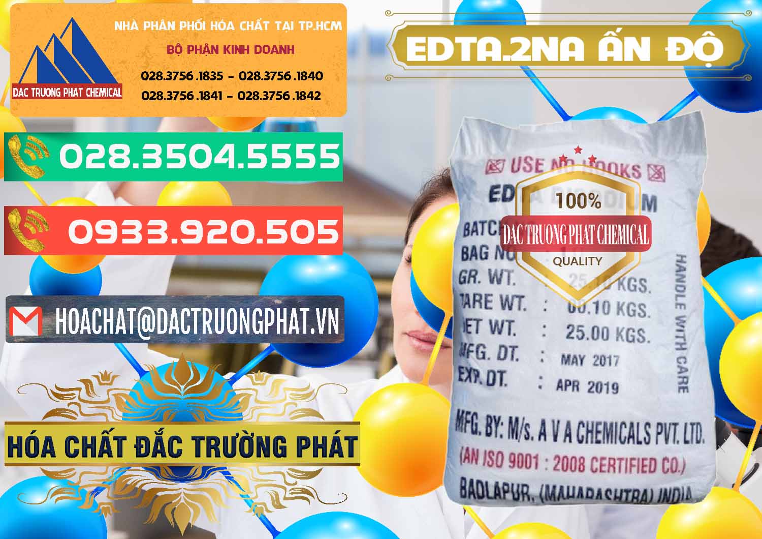 Đơn vị chuyên bán _ cung ứng EDTA.2NA - Ethylendiamin Tetraacetic Ấn Độ India - 0416 - Chuyên kinh doanh & cung cấp hóa chất tại TP.HCM - congtyhoachat.com.vn