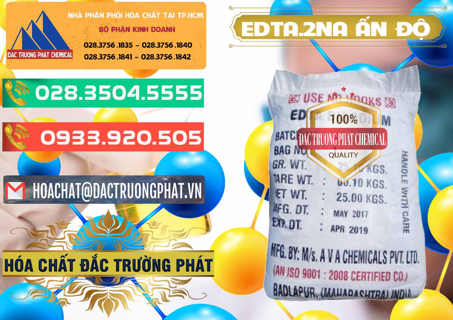 Kinh doanh _ bán EDTA.2NA - Ethylendiamin Tetraacetic Ấn Độ India - 0416 - Đơn vị phân phối _ cung cấp hóa chất tại TP.HCM - congtyhoachat.com.vn