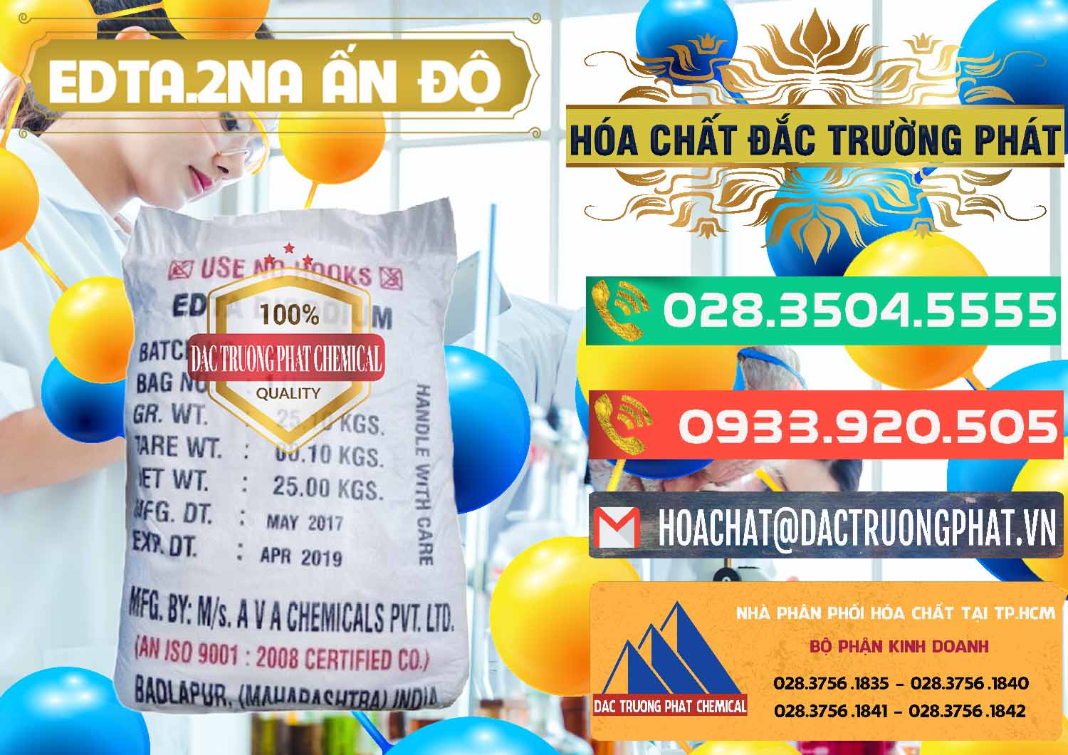 EDTA.2NA - Ethylendiamin Tetraacetic Ấn Độ India Cung cấp - bán EDTA.2NA - Ethylendiamin Tetraacetic Ấn Độ India - 0416 - Cty phân phối và cung cấp hóa chất tại TP.HCM - congtyhoachat.com.vn