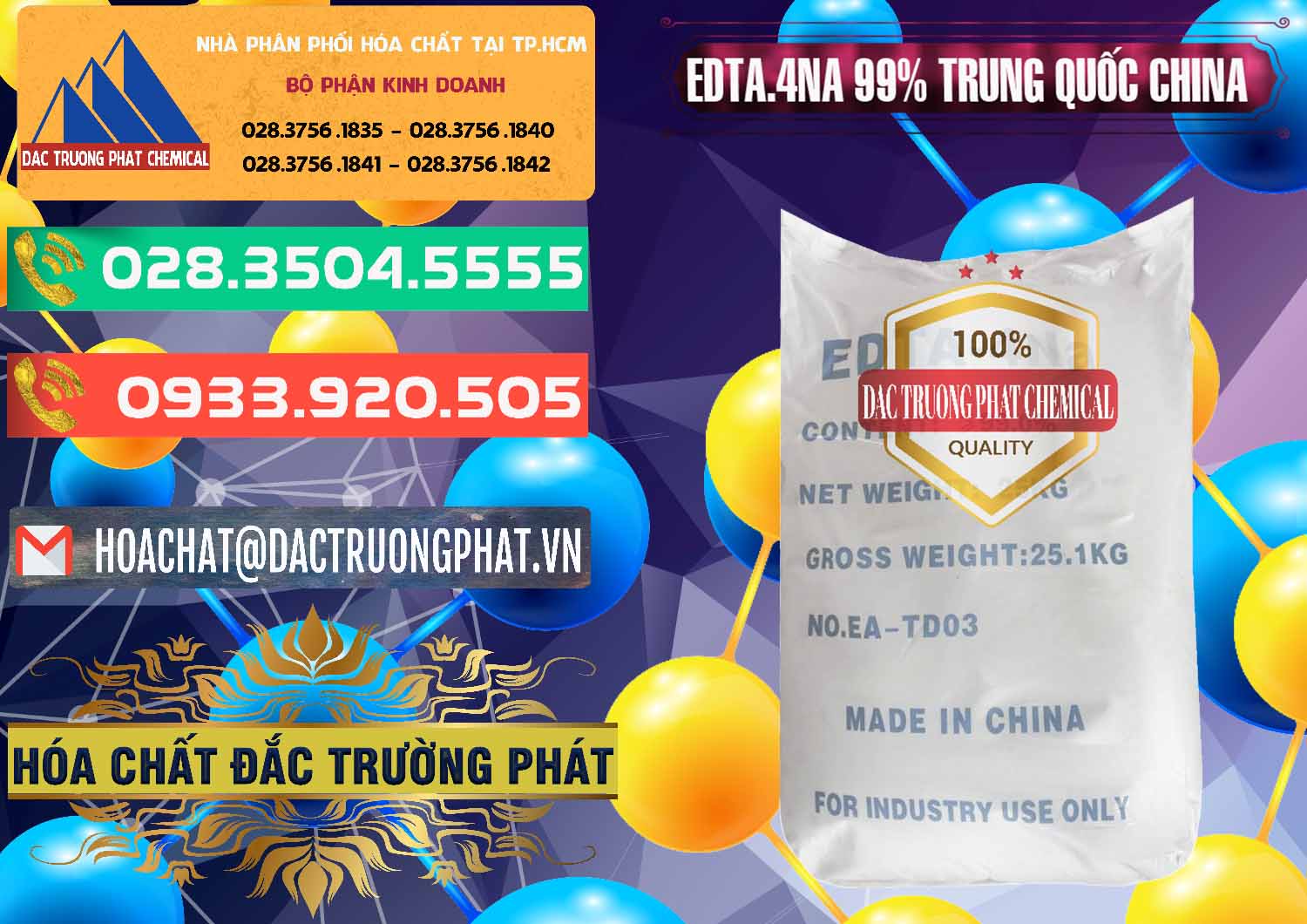 Nơi chuyên kinh doanh - bán EDTA.4NA - EDTA Muối 99% Trung Quốc China - 0292 - Phân phối ( kinh doanh ) hóa chất tại TP.HCM - congtyhoachat.com.vn