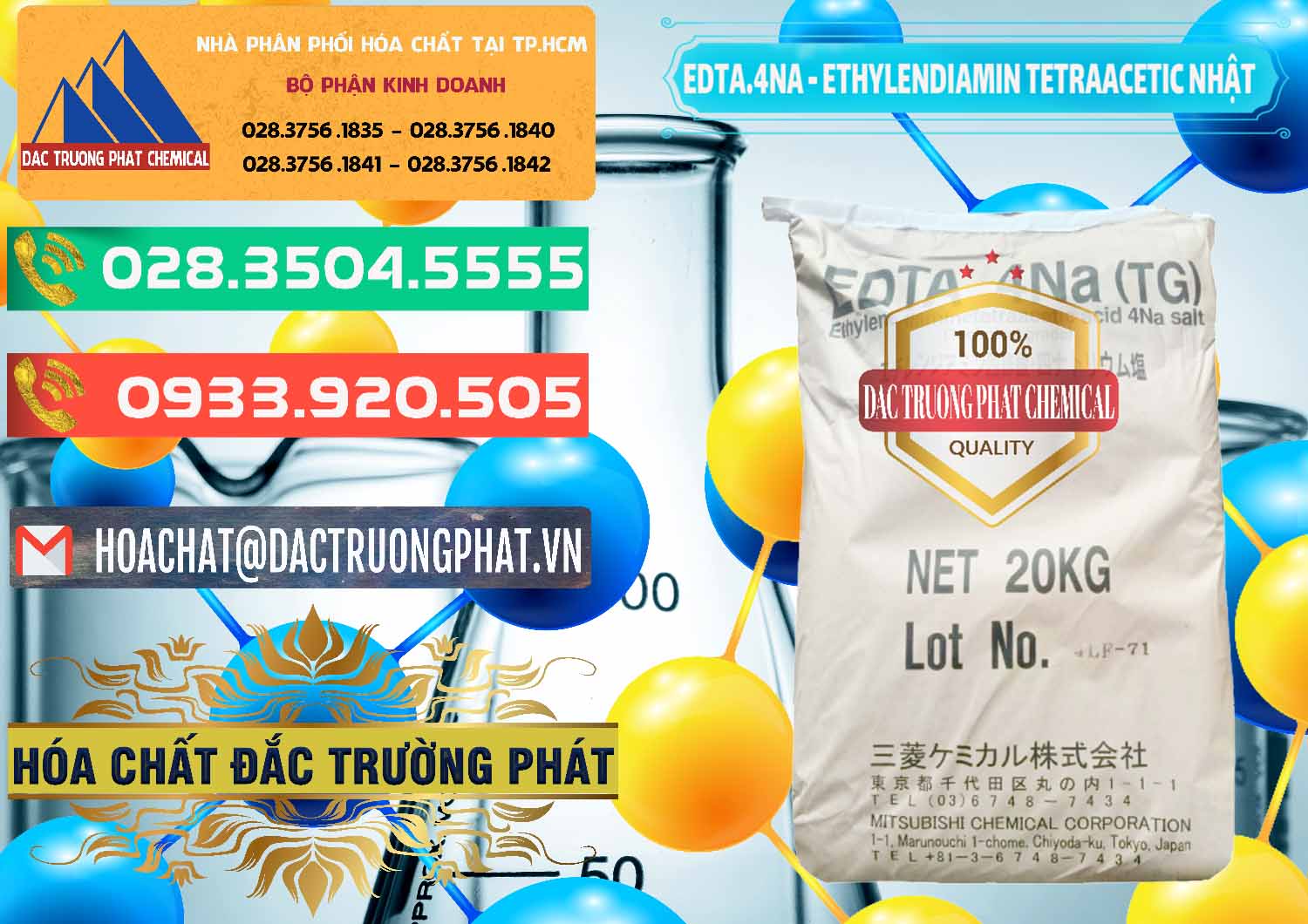 Cty chuyên bán & cung cấp EDTA 4Na - Ethylendiamin Tetraacetic Nhật Bản Japan - 0482 - Nơi chuyên nhập khẩu ( phân phối ) hóa chất tại TP.HCM - congtyhoachat.com.vn