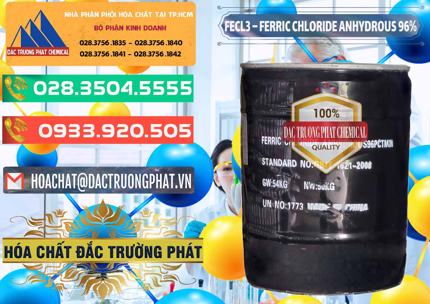 Chuyên kinh doanh _ bán FECL3 – Ferric Chloride Anhydrous 96% Trung Quốc China - 0065 - Cung ứng ( phân phối ) hóa chất tại TP.HCM - congtyhoachat.com.vn