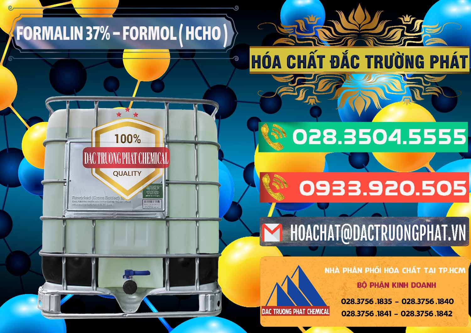 Cty chuyên cung ứng ( bán ) Formalin - Formol ( HCHO ) 37% Việt Nam - 0187 - Nơi bán & cung ứng hóa chất tại TP.HCM - congtyhoachat.com.vn
