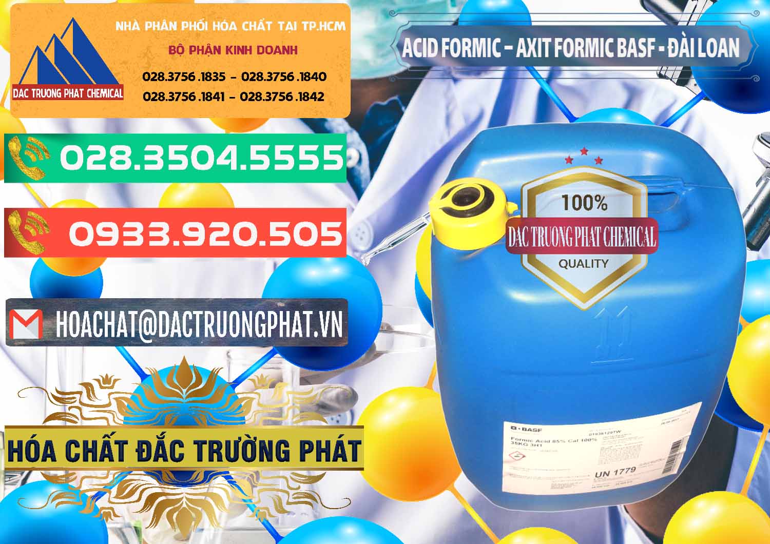 Nơi bán _ phân phối Acid Formic - Axit Formic 85% BASF Đài Loan Taiwan - 0027 - Nơi cung cấp & kinh doanh hóa chất tại TP.HCM - congtyhoachat.com.vn