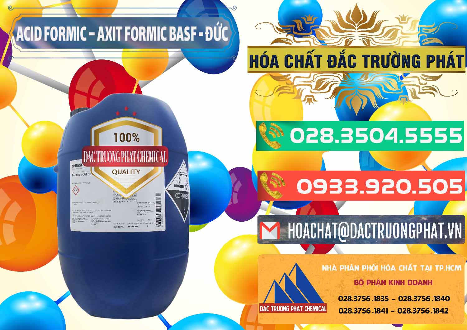 Đơn vị bán & cung cấp Acid Formic - Axit Formic BASF Đức Germany - 0028 - Nơi cung cấp ( kinh doanh ) hóa chất tại TP.HCM - congtyhoachat.com.vn
