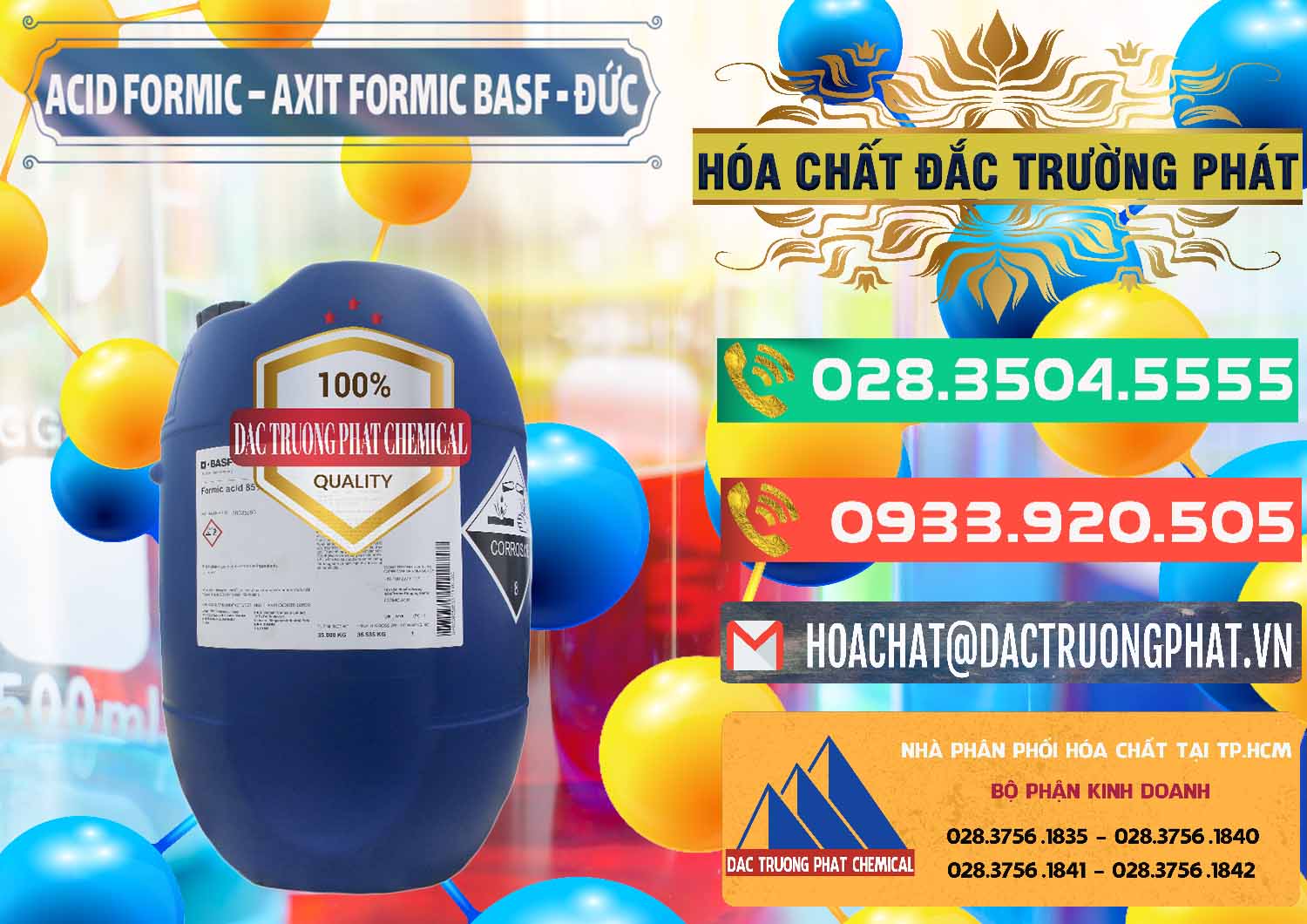 Cung ứng _ bán Acid Formic - Axit Formic BASF Đức Germany - 0028 - Chuyên phân phối và cung ứng hóa chất tại TP.HCM - congtyhoachat.com.vn