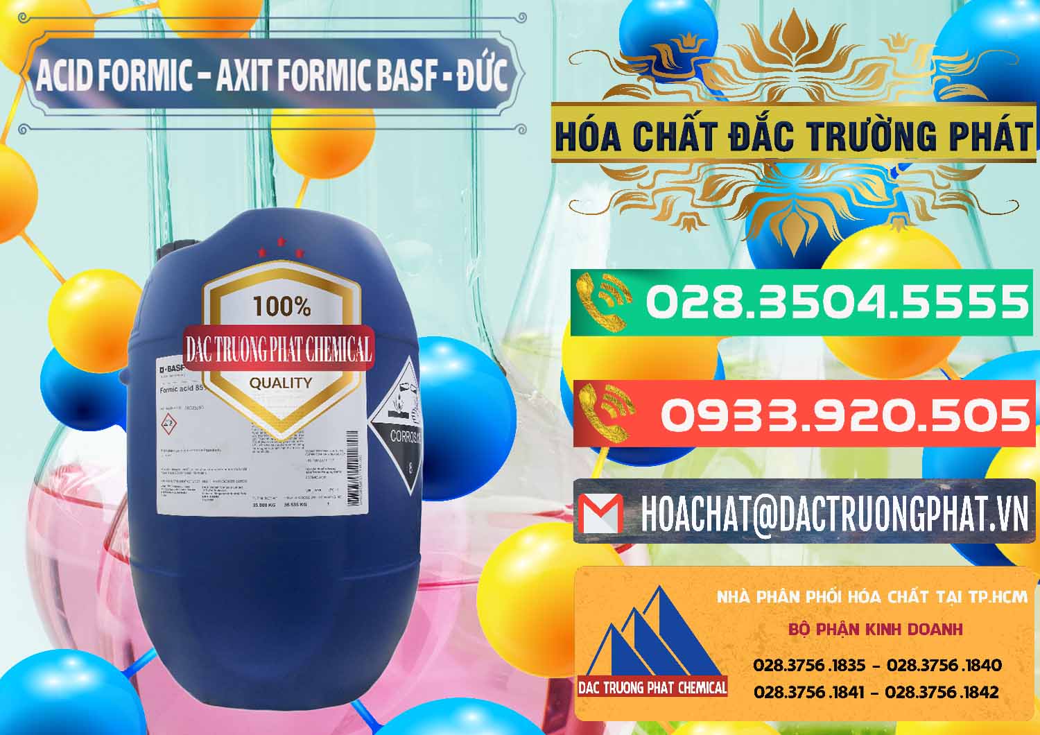 Nơi chuyên nhập khẩu và bán Acid Formic - Axit Formic BASF Đức Germany - 0028 - Nhà nhập khẩu & phân phối hóa chất tại TP.HCM - congtyhoachat.com.vn