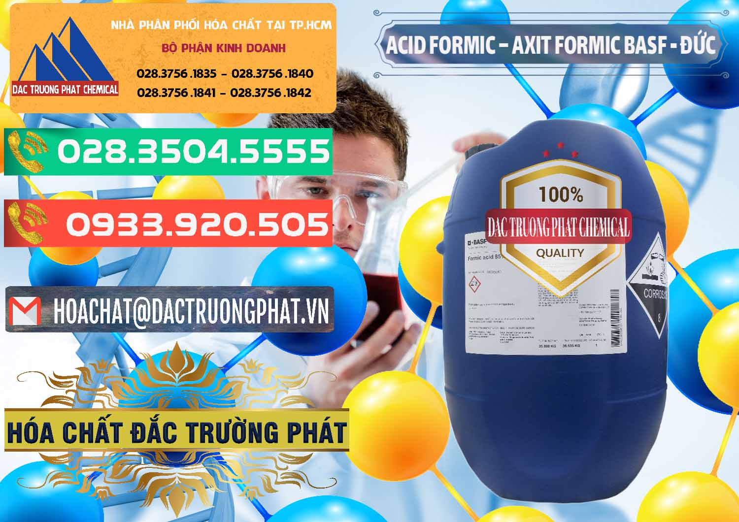 Bán - cung ứng Acid Formic - Axit Formic BASF Đức Germany - 0028 - Công ty bán & cung cấp hóa chất tại TP.HCM - congtyhoachat.com.vn