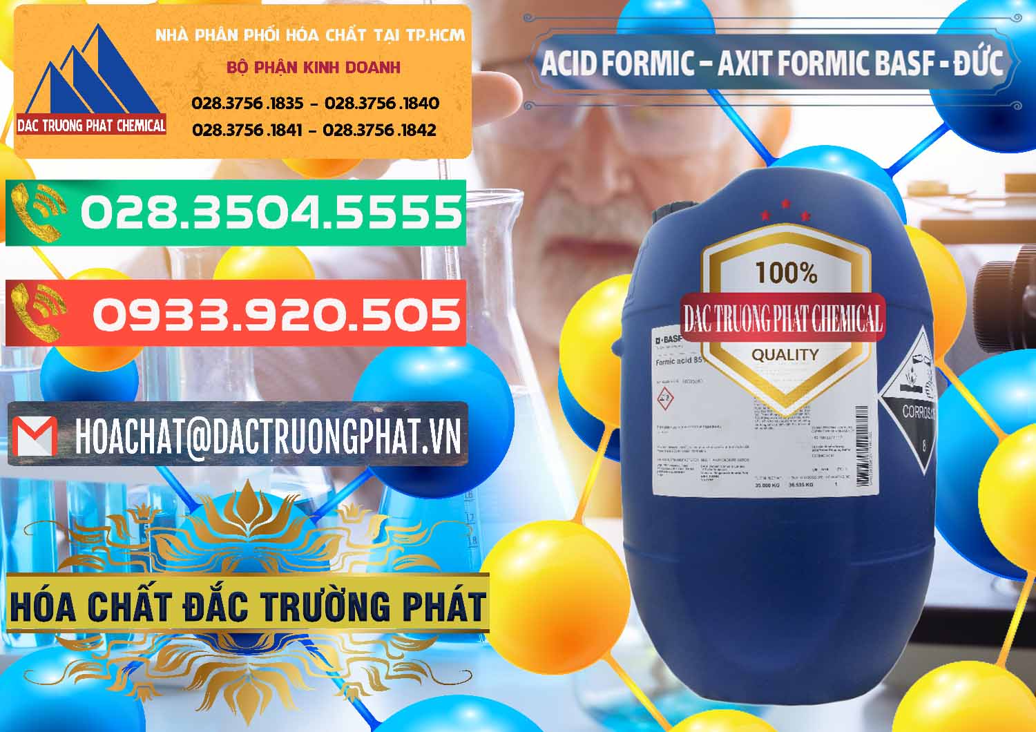 Công ty chuyên nhập khẩu _ bán Acid Formic - Axit Formic BASF Đức Germany - 0028 - Đơn vị nhập khẩu và phân phối hóa chất tại TP.HCM - congtyhoachat.com.vn