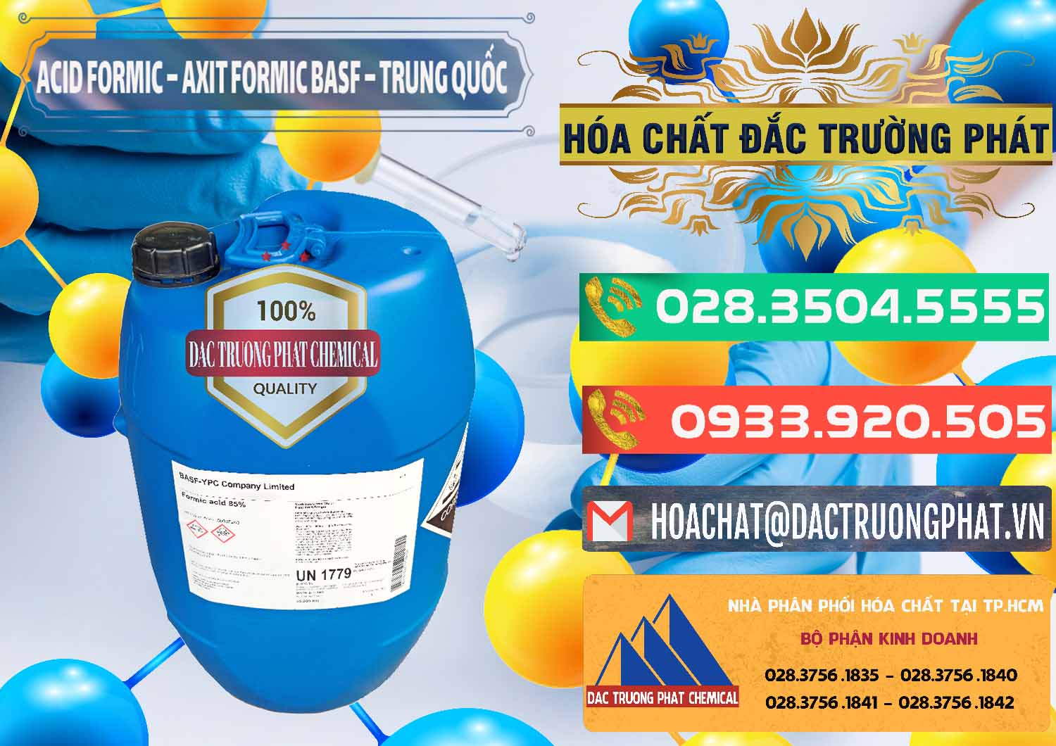 Đơn vị cung cấp _ bán Acid Formic - Axit Formic BASF Trung Quốc China - 0025 - Nơi chuyên phân phối và kinh doanh hóa chất tại TP.HCM - congtyhoachat.com.vn