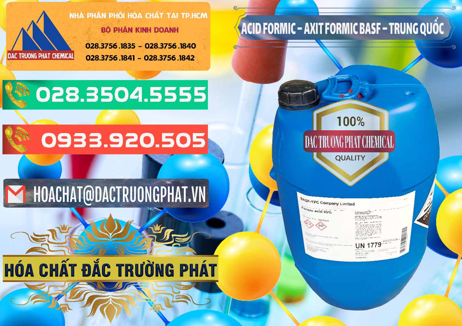 Nơi kinh doanh - bán Acid Formic - Axit Formic BASF Trung Quốc China - 0025 - Phân phối _ bán hóa chất tại TP.HCM - congtyhoachat.com.vn