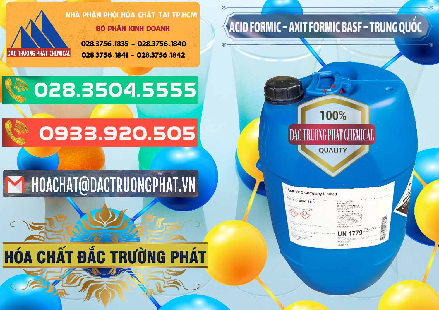 Cty chuyên bán & cung ứng Acid Formic - Axit Formic BASF Trung Quốc China - 0025 - Cty chuyên phân phối và nhập khẩu hóa chất tại TP.HCM - congtyhoachat.com.vn