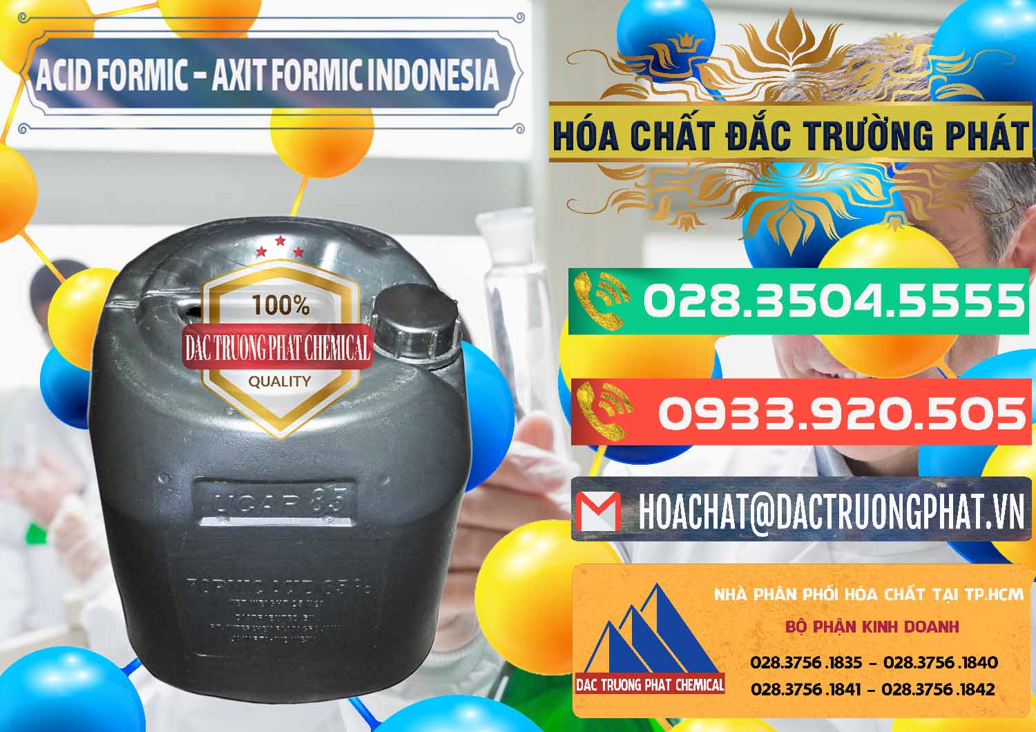 Cung ứng ( bán ) Acid Formic - Axit Formic Indonesia - 0026 - Cung ứng & phân phối hóa chất tại TP.HCM - congtyhoachat.com.vn