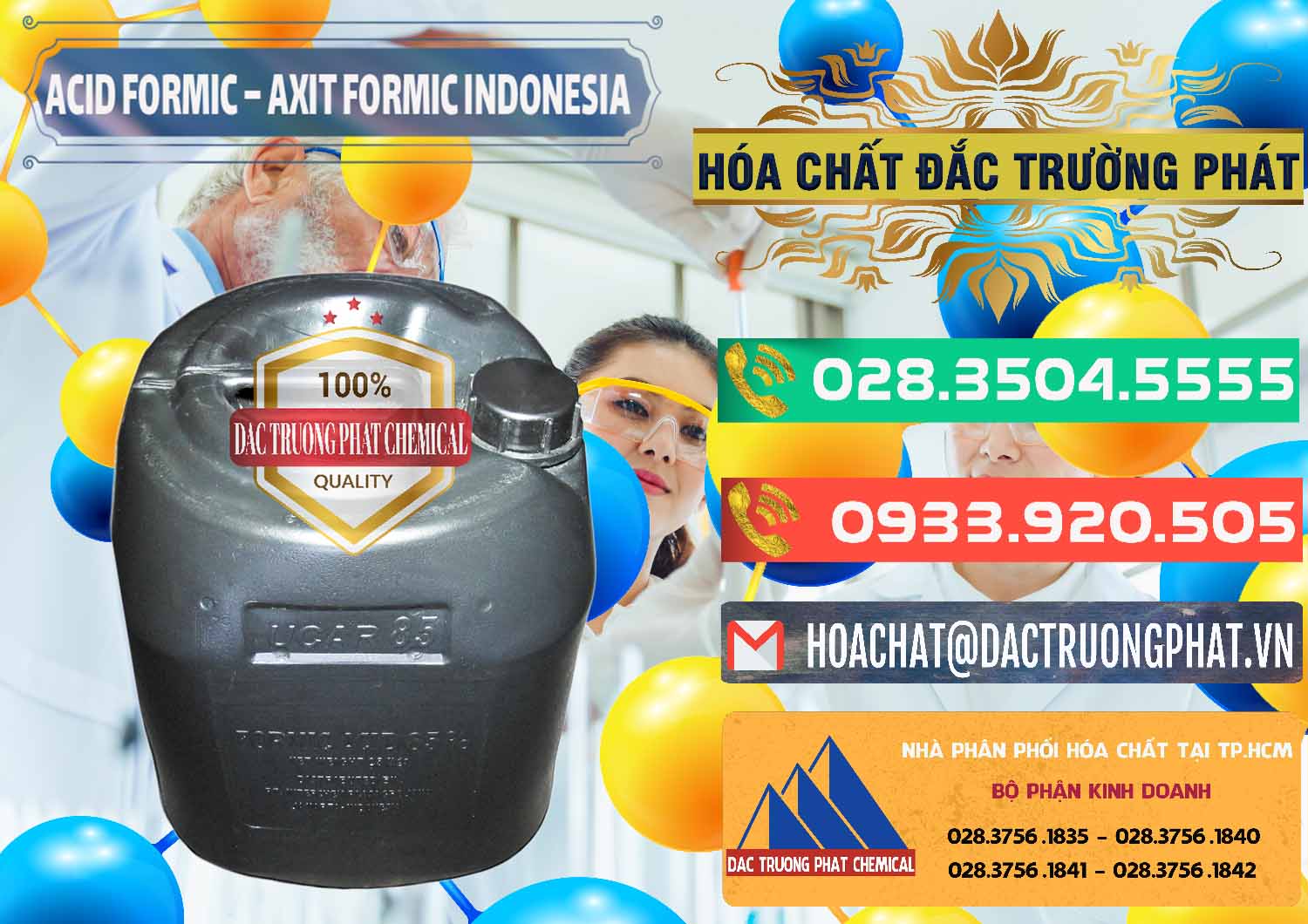 Nơi chuyên bán & cung cấp Acid Formic - Axit Formic Indonesia - 0026 - Cty phân phối _ nhập khẩu hóa chất tại TP.HCM - congtyhoachat.com.vn