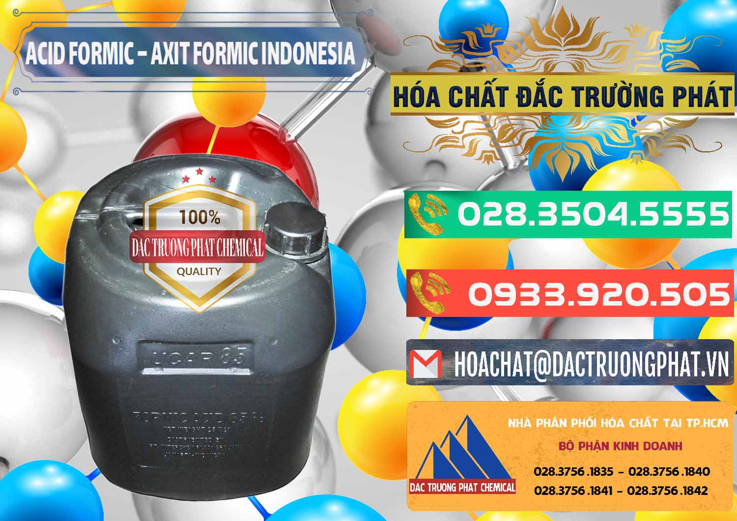 Nơi chuyên bán & phân phối Acid Formic - Axit Formic Indonesia - 0026 - Cung cấp _ phân phối hóa chất tại TP.HCM - congtyhoachat.com.vn