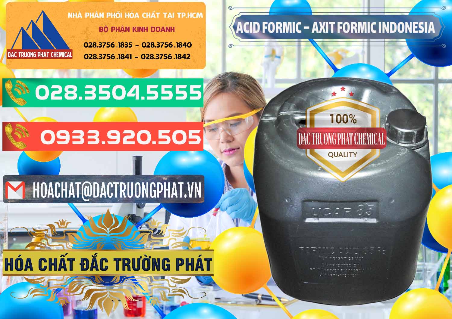 Đơn vị bán - cung ứng Acid Formic - Axit Formic Indonesia - 0026 - Chuyên phân phối _ cung ứng hóa chất tại TP.HCM - congtyhoachat.com.vn