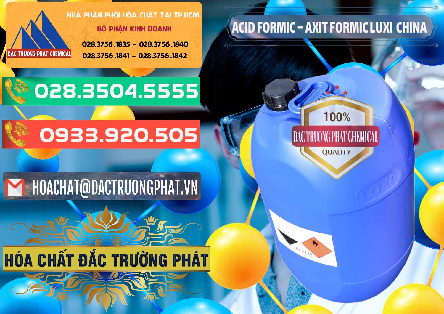 Kinh doanh ( bán ) Acid Formic - Axit Formic Luxi Trung Quốc China - 0029 - Cty nhập khẩu _ cung cấp hóa chất tại TP.HCM - congtyhoachat.com.vn
