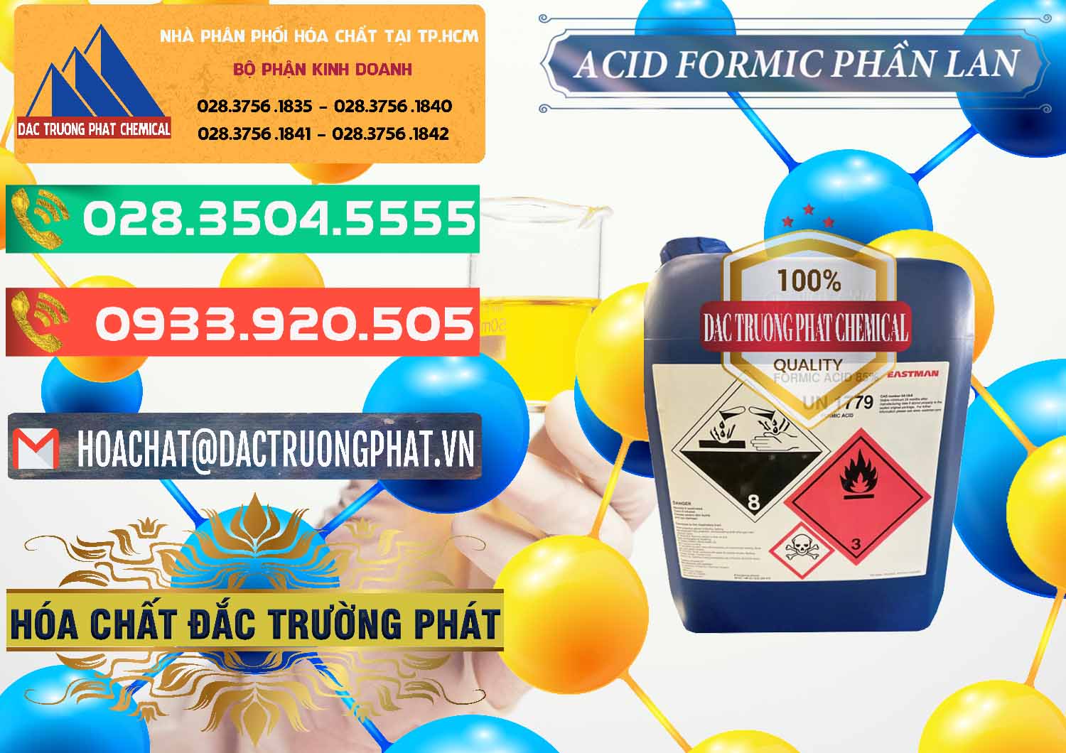 Chuyên cung cấp & bán Acid Formic - Axit Formic Phần Lan Finland - 0376 - Công ty cung cấp & nhập khẩu hóa chất tại TP.HCM - congtyhoachat.com.vn
