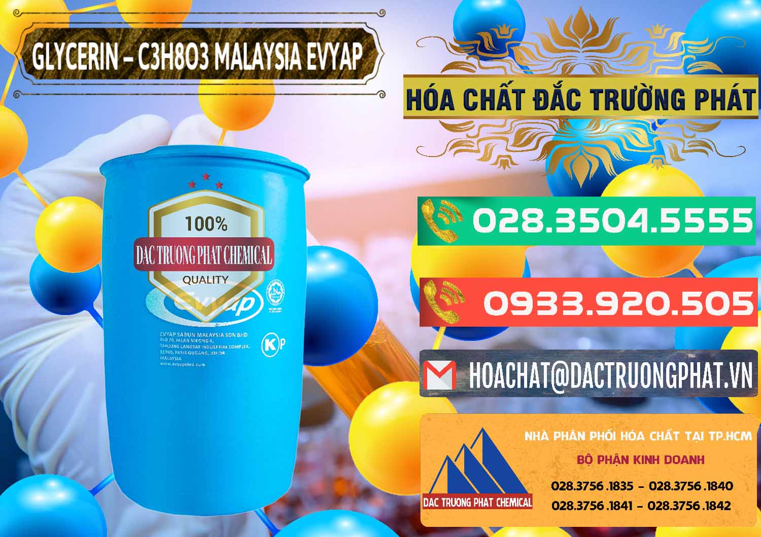 Công ty cung cấp và bán Glycerin – C3H8O3 Malaysia Evyap - 0066 - Cty phân phối ( cung cấp ) hóa chất tại TP.HCM - congtyhoachat.com.vn