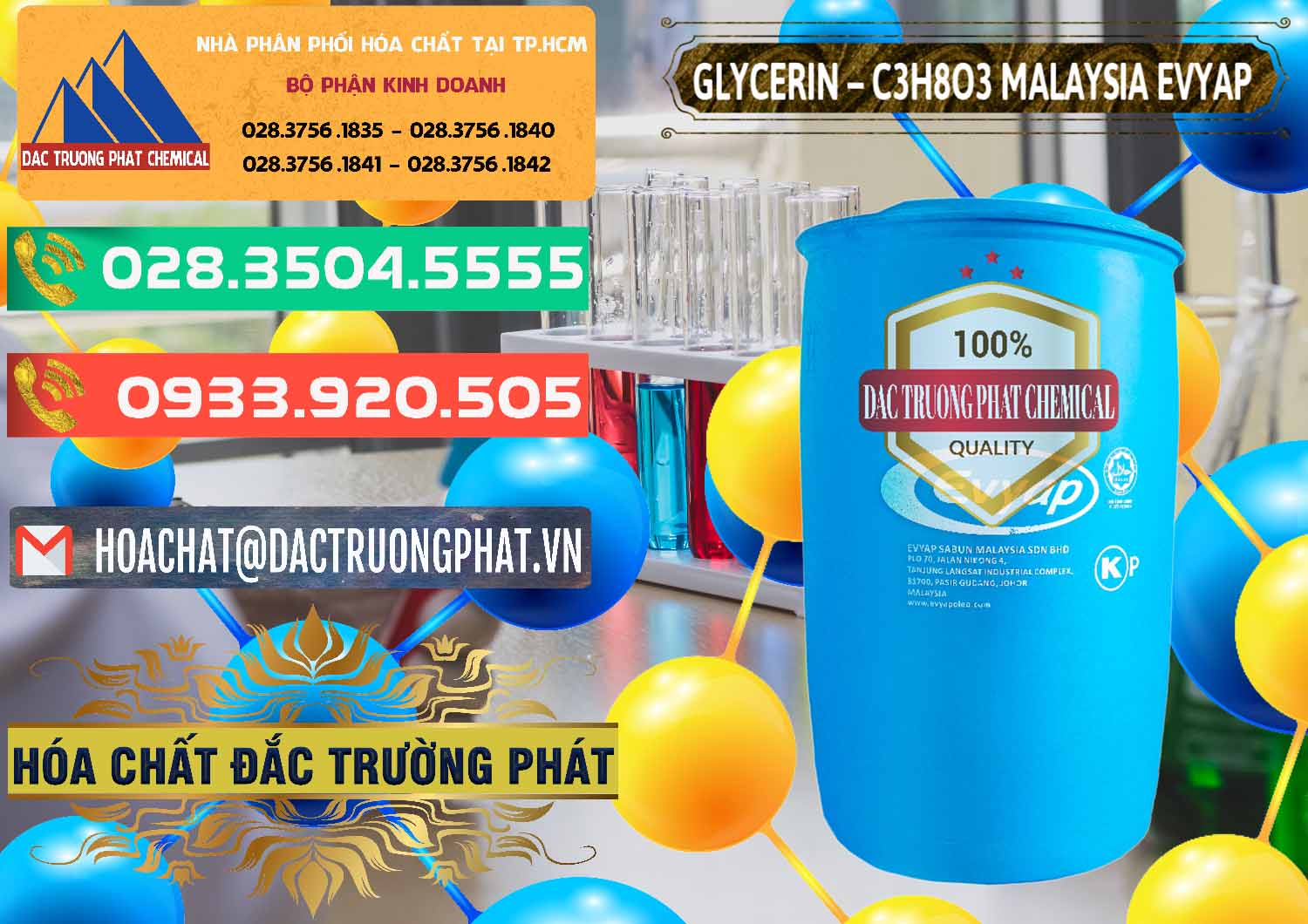 Nơi chuyên cung ứng _ bán Glycerin – C3H8O3 Malaysia Evyap - 0066 - Đơn vị bán và phân phối hóa chất tại TP.HCM - congtyhoachat.com.vn