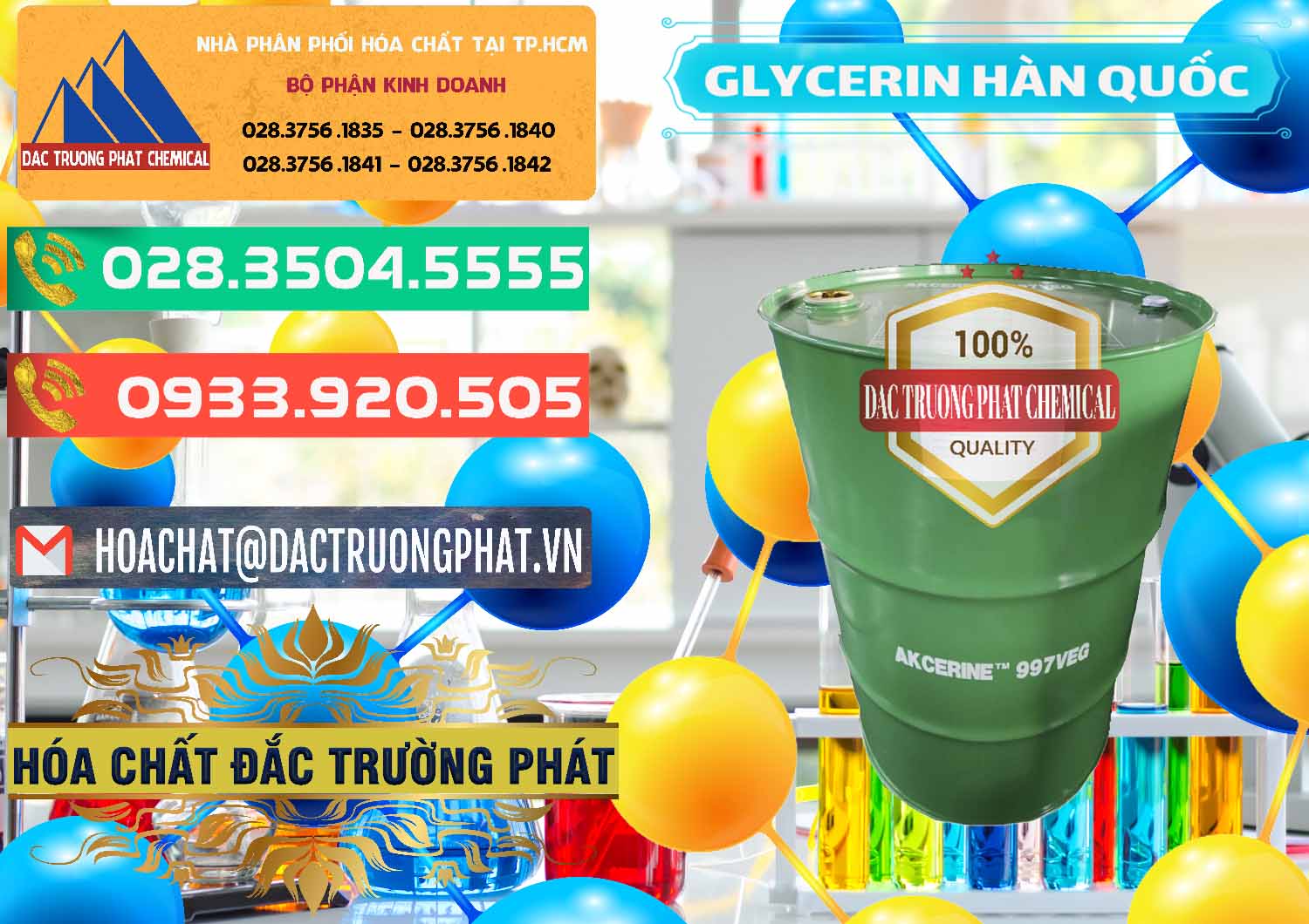 Chuyên phân phối & bán Glycerin – C3H8O3 Hàn Quốc Korea - 0403 - Công ty chuyên bán _ phân phối hóa chất tại TP.HCM - congtyhoachat.com.vn