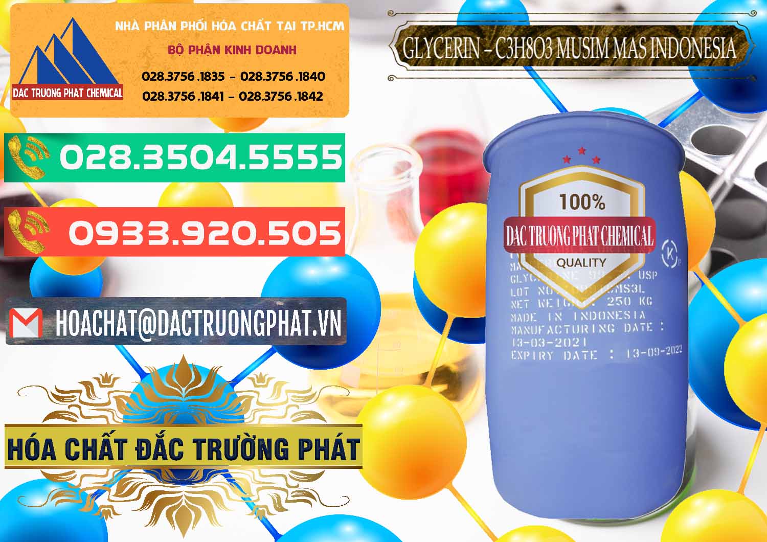 Công ty nhập khẩu và bán Glycerin – C3H8O3 99.7% Musim Mas Indonesia - 0272 - Cty phân phối ( nhập khẩu ) hóa chất tại TP.HCM - congtyhoachat.com.vn