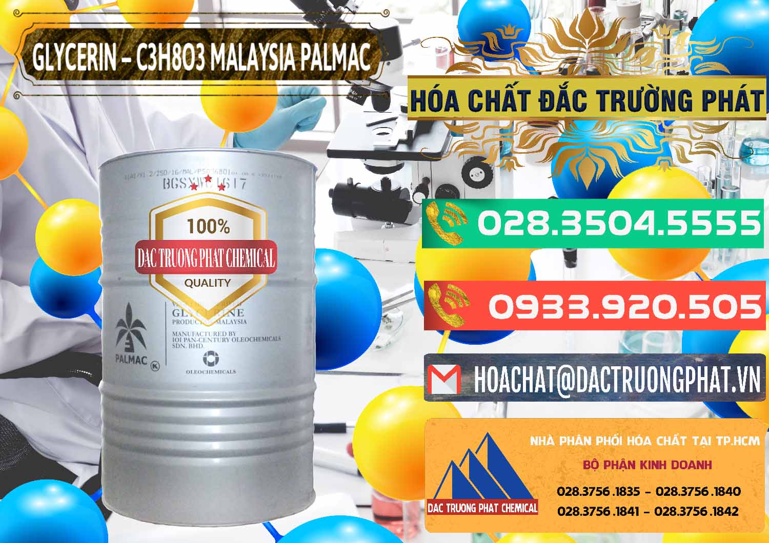 Công ty bán & thương mại Glycerol Lỏng _ Glycerin Malaysia Palmac tại Kiên Giang Phân phối _ bán Glycerin – C3H8O3 99.7% Malaysia Palmac - 0067 - Cung cấp _ phân phối hóa chất tại TP.HCM - congtyhoachat.com.vn