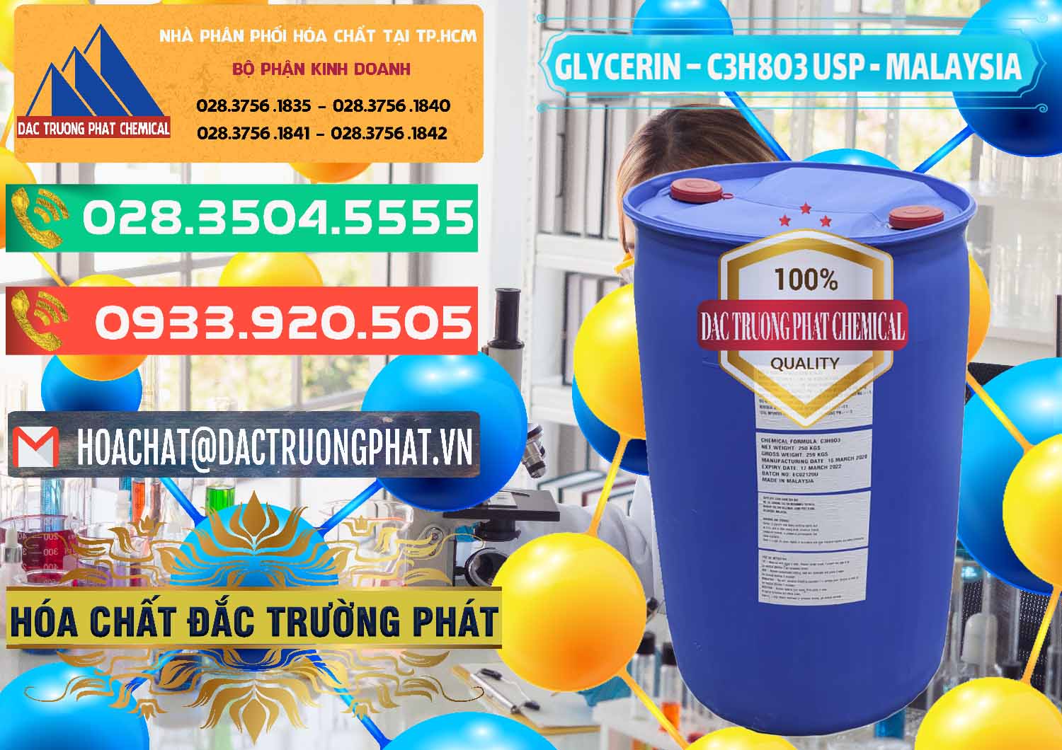 Nơi chuyên nhập khẩu và bán Glycerin – C3H8O3 USP Malaysia - 0233 - Nhà cung cấp ( phân phối ) hóa chất tại TP.HCM - congtyhoachat.com.vn