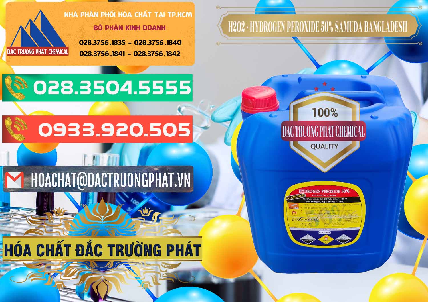 Cty chuyên cung cấp / bán hóa chất Oxy Già ß Hydro Peroxit 50% Samuda Bangladesh Cty chuyên cung cấp _ bán H2O2 - Hydrogen Peroxide 50% Samuda Bangladesh - 0077 - Nhập khẩu và cung cấp hóa chất tại TP.HCM - congtyhoachat.com.vn