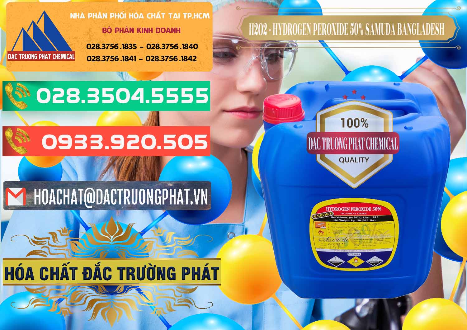 Địa chỉ chuyên cung cấp * bán Hóa Chất Công Nghiệp H2O2 > Hydrogen Dioxide Dạng Lỏng Nơi kinh doanh - bán H2O2 - Hydrogen Peroxide 50% Samuda Bangladesh - 0077 - Công ty kinh doanh _ cung cấp hóa chất tại TP.HCM - congtyhoachat.com.vn