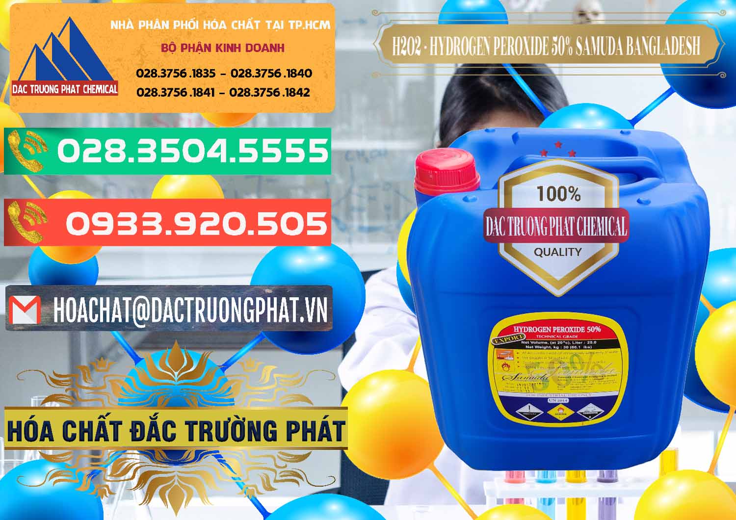 Công ty phân phối > bán hóa chất Nước Hydrogen Dioxide & Hydrogen Peroxide 50% Samuda Bangladesh Nơi cung cấp _ bán H2O2 - Hydrogen Peroxide 50% Samuda Bangladesh - 0077 - Công ty bán _ phân phối hóa chất tại TP.HCM - congtyhoachat.com.vn