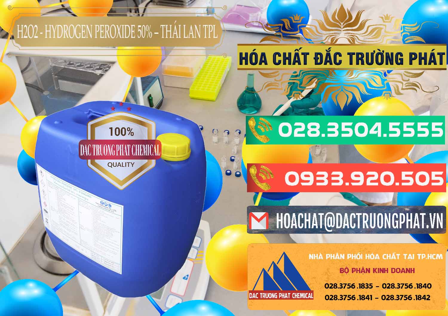 Đơn vị chuyên phân phối > bán hóa chất Nước Hydrogen Peroxide # Hydrogen Peroxide 50% TPL Thái Lan Thailand tại Cần Thơ Công ty chuyên nhập khẩu _ bán H2O2 - Hydrogen Peroxide 50% Thái Lan TPL - 0076 - Đơn vị cung cấp ( kinh doanh ) hóa chất tại TP.HCM - congtyhoachat.com.vn