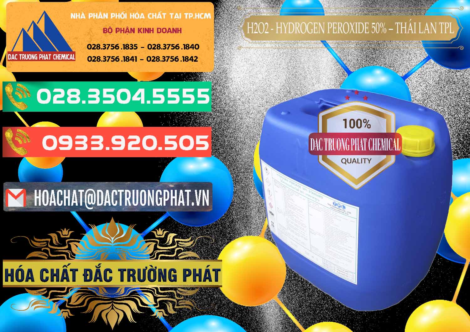 Công ty chuyên phân phối - bán Oxy Già — Liquid Oxi Già 50% TPL Thái Lan Thailand Chuyên bán - cung ứng H2O2 - Hydrogen Peroxide 50% Thái Lan TPL - 0076 - Đơn vị chuyên cung cấp _ nhập khẩu hóa chất tại TP.HCM - congtyhoachat.com.vn