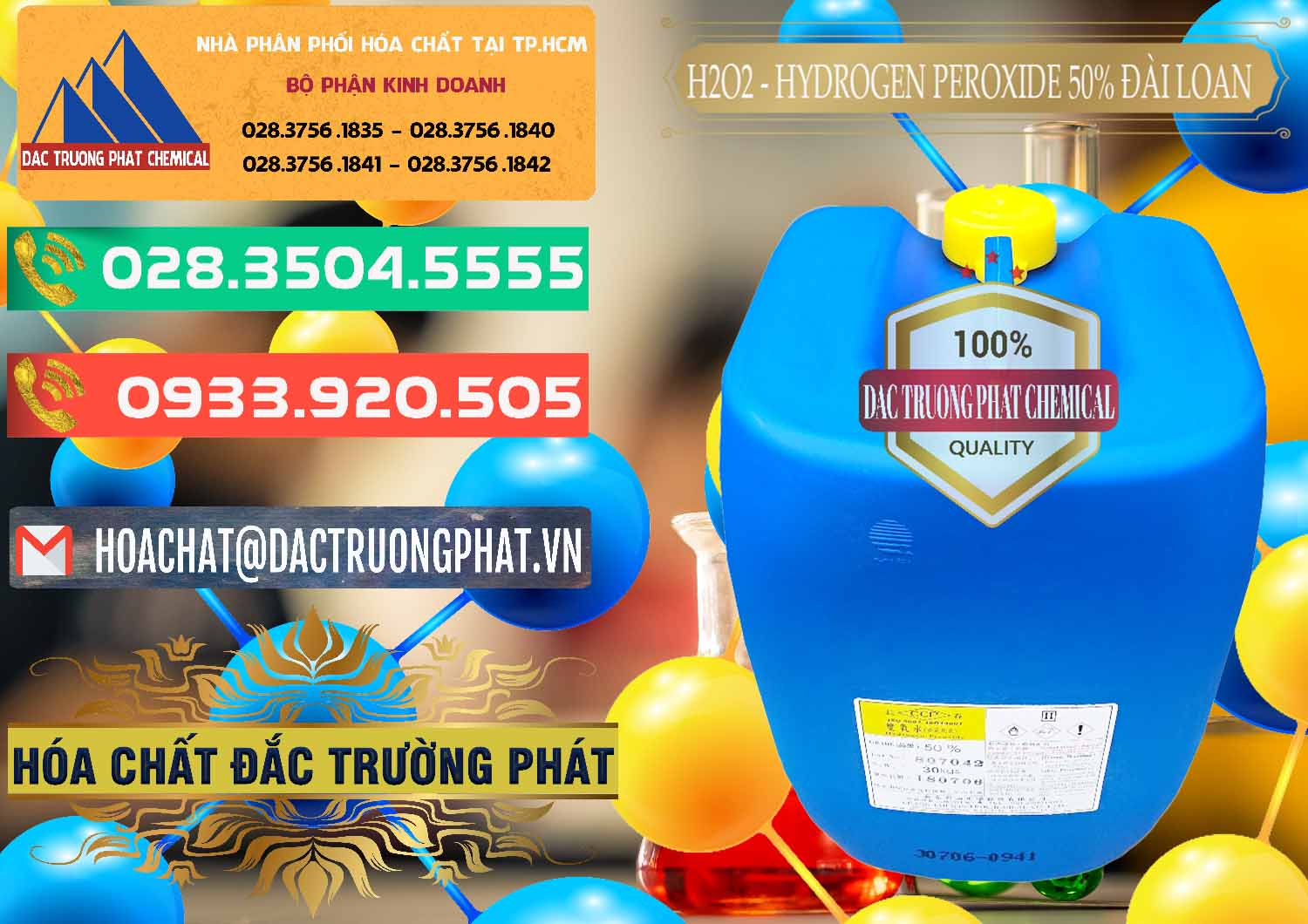 Nơi chuyên kinh doanh & bán H2O2 - Hydrogen Peroxide 50% Đài Loan Taiwan Chang Chun - 0069 - Cty phân phối & kinh doanh hóa chất tại TP.HCM - congtyhoachat.com.vn