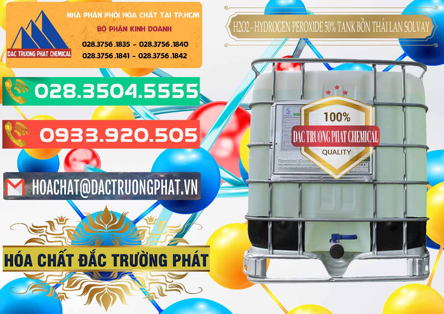 Cty chuyên cung ứng và bán H2O2 - Hydrogen Peroxide 50% Tank IBC Bồn Thái Lan Solvay - 0072 - Phân phối _ cung cấp hóa chất tại TP.HCM - congtyhoachat.com.vn