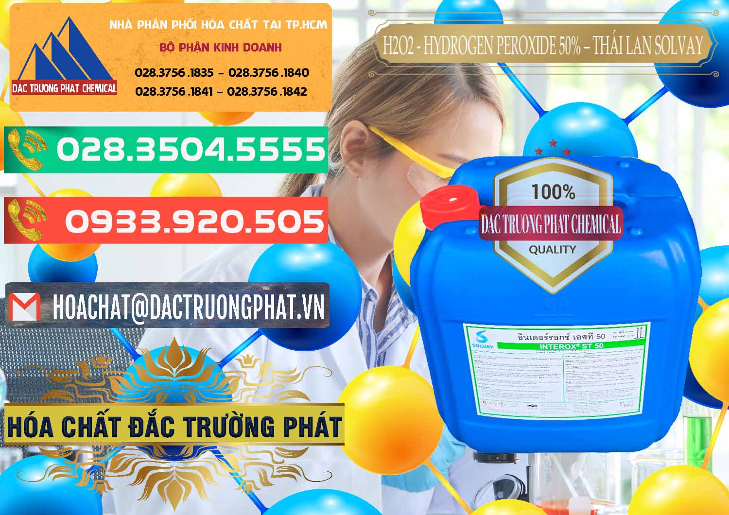 Nơi nhập khẩu _ bán H2O2 - Hydrogen Peroxide 50% Thái Lan Solvay - 0068 - Nơi nhập khẩu _ cung cấp hóa chất tại TP.HCM - congtyhoachat.com.vn