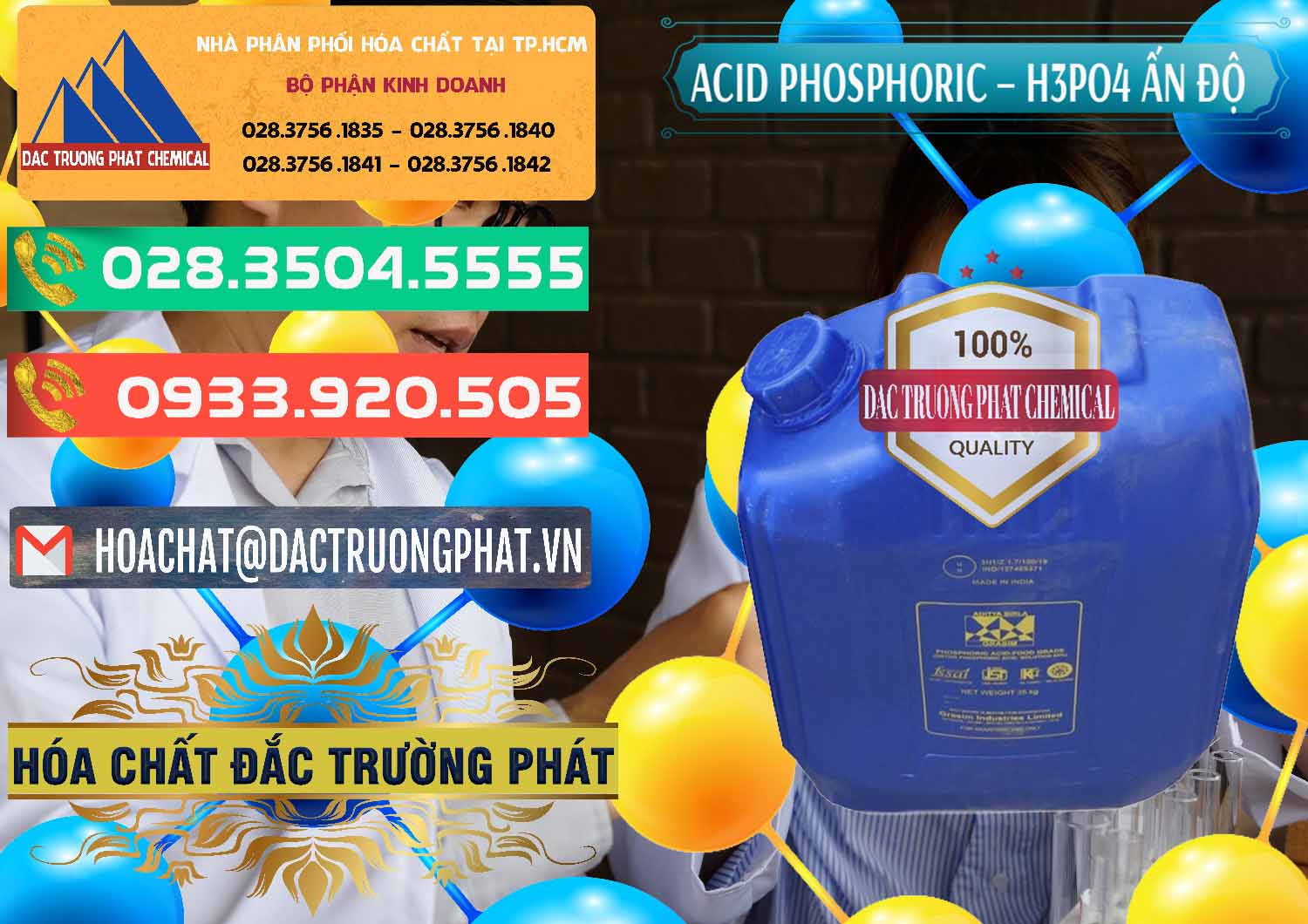 Bán và cung cấp Axit Phosphoric H3PO4 85% Ấn Độ - 0350 - Đơn vị kinh doanh _ cung cấp hóa chất tại TP.HCM - congtyhoachat.com.vn