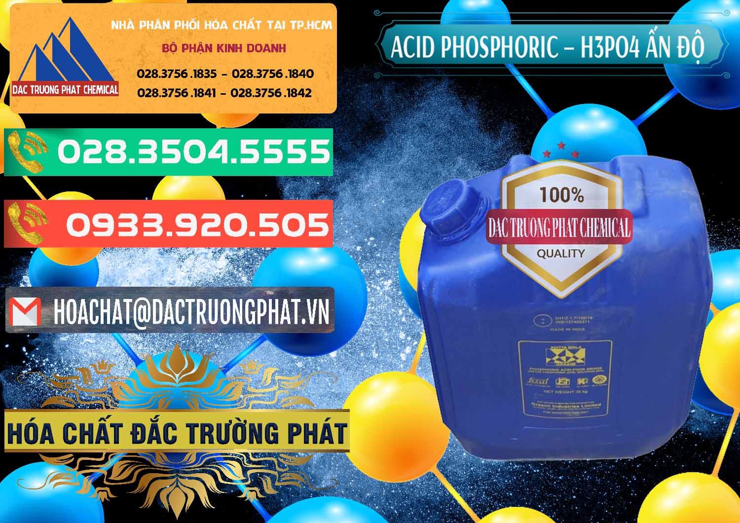 Kinh doanh _ bán Axit Phosphoric H3PO4 85% Ấn Độ - 0350 - Chuyên cung cấp & bán hóa chất tại TP.HCM - congtyhoachat.com.vn